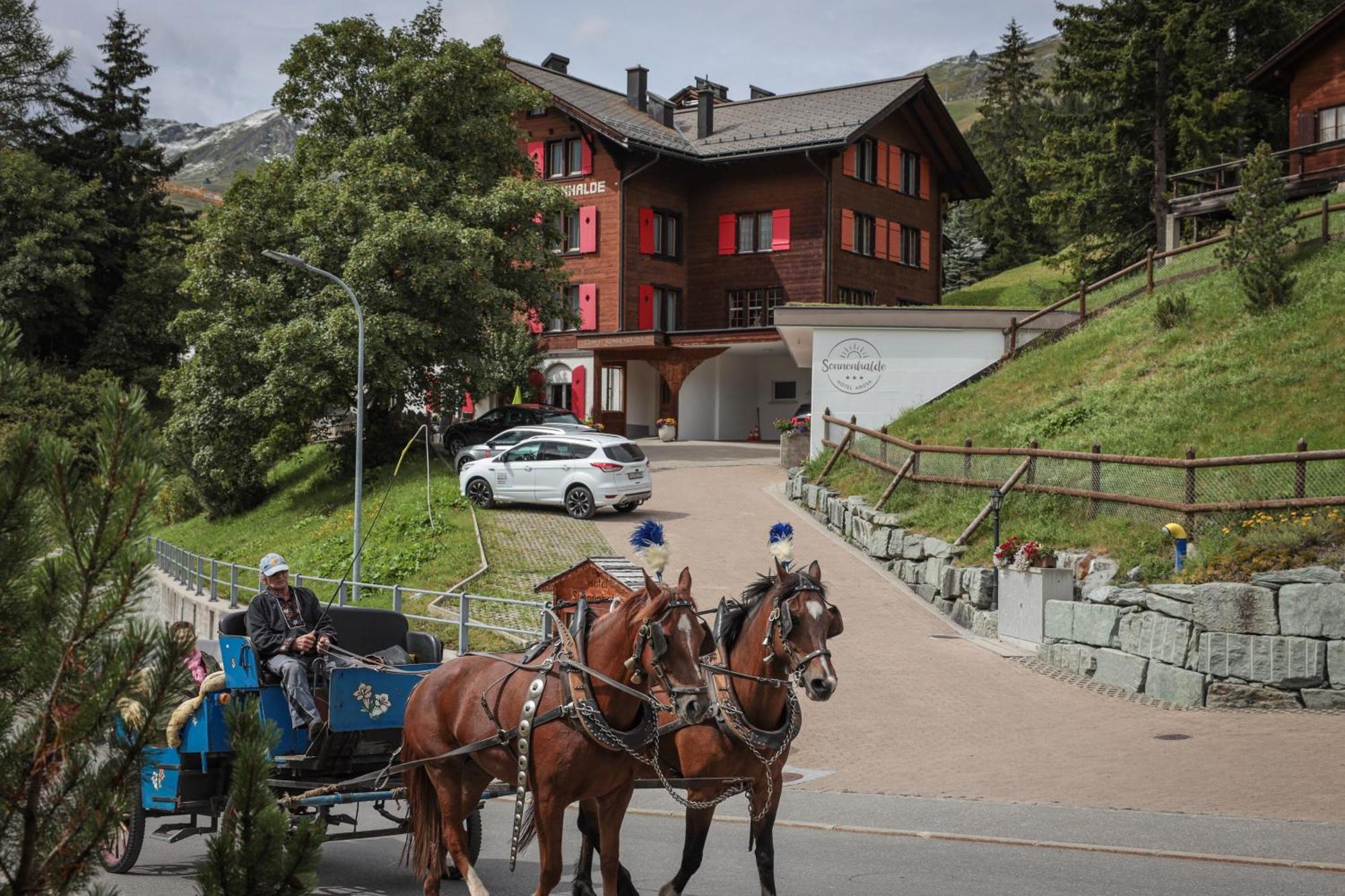 Hotel Sonnenhalde, Arosa Ngoại thất bức ảnh